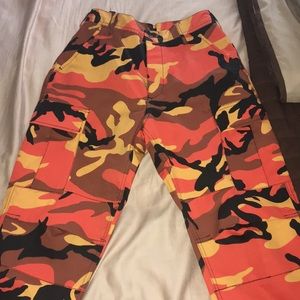 ARMY PRINT CARGO PANTS